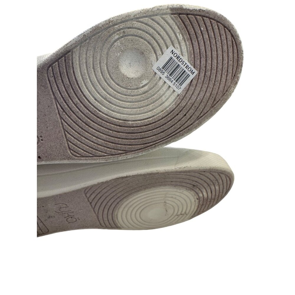 Ryka Viv Classic Oxford Lace Up Size 7M EU 37 White Leather Sneakers Women's NWO - Picture 5 of 12